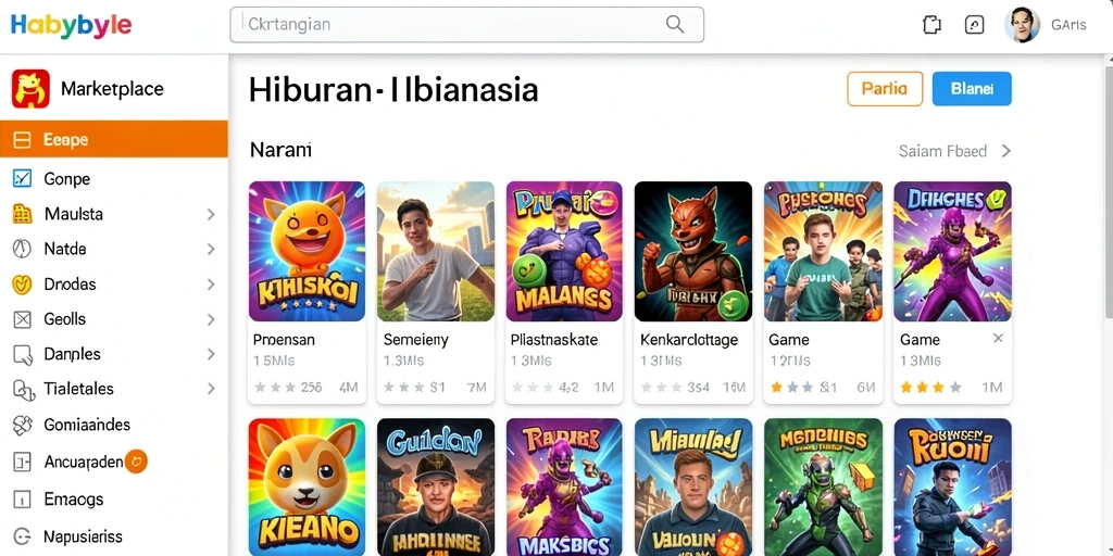 Fitur sosial yang memungkinkan interaksi antar pemain.