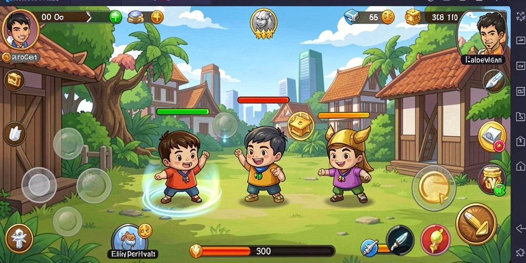 Fitur multiplayer yang menambah keseruan permainan.