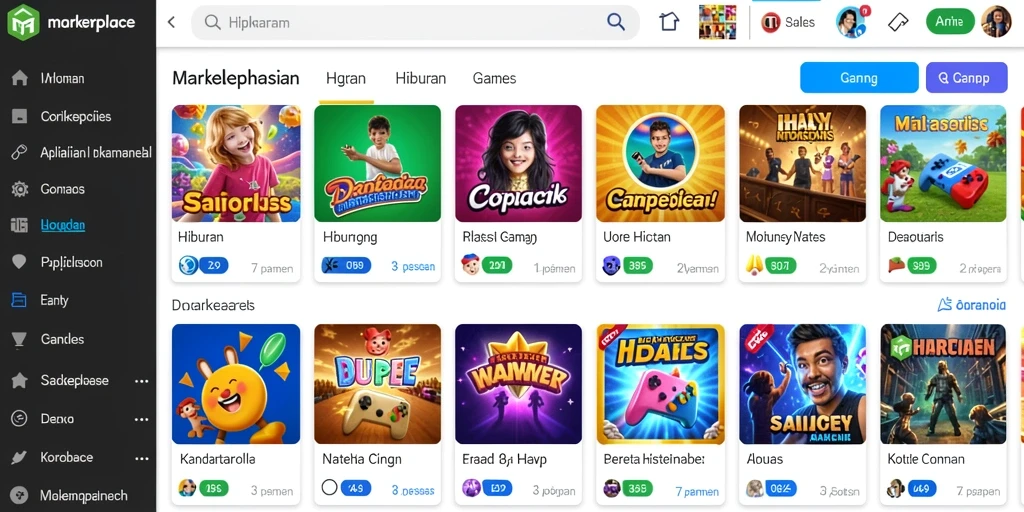 Sesi turnamen yang seru dan penuh hadiah menarik.