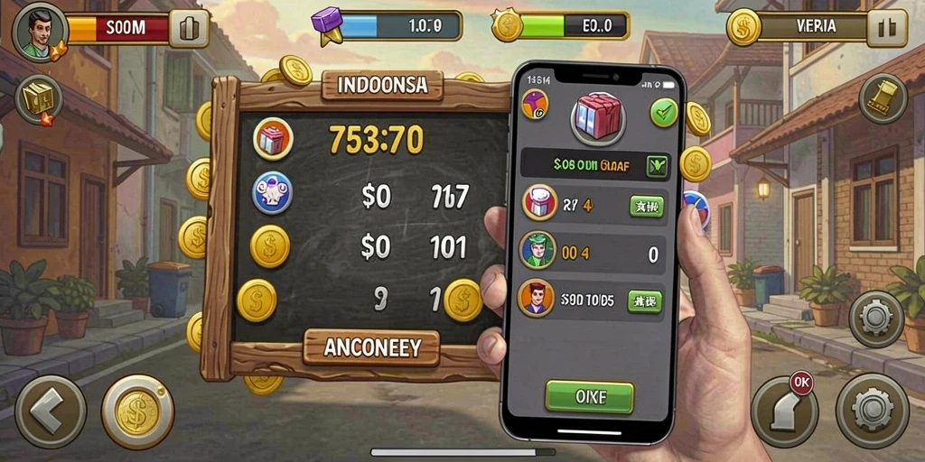 Fitur interaksi dengan pemain lain yang seru.