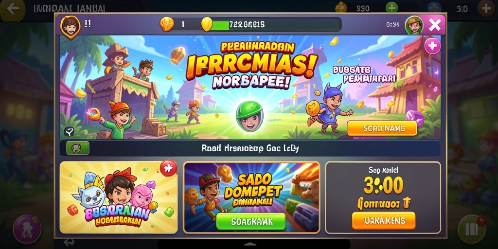 Misi seru yang menantang di setiap level.