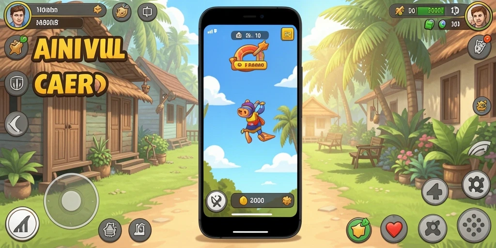 Tangkapan layar dari salah satu level menantang di QUARKPLAY.
