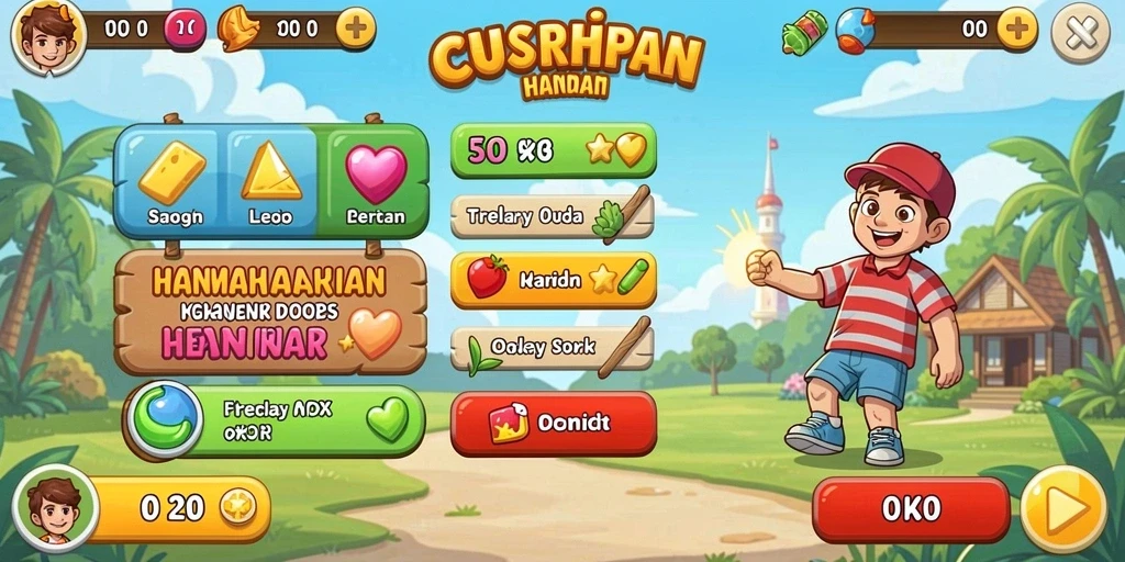 Mode multiplayer menambah seru kompetisi dengan pemain lain.