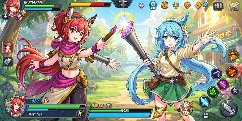 Mode multiplayer yang memungkinkan bermain bersama teman.