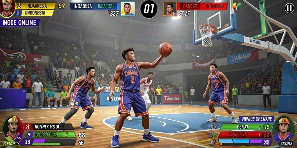 Mode permainan multiplayer yang seru dan kompetitif.
