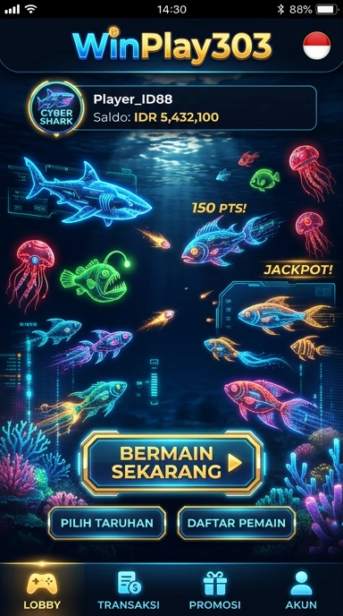 winplay303 — layar beranda